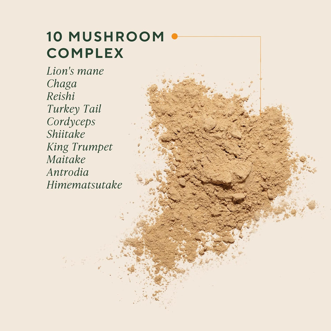 OM Mushroom Master Blend Mushroom Powder + Ashwagandha 80 Servings (Pack of 2)